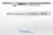 Whats New in SBOeConnect 2.0?