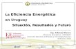 La Eficiencia Energética en Uruguay Situación, Resultados y Futuro Ing. Alfonso Blanco Eficiencia Energética - URUGUAY Dirección Nacional de Energía y.