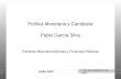 ILPES 2007 Políticas Macroeconómicas y Finanzas Públicas 7 DE NOVIEMBRE DE 2007 Política Monetaria y Cambiaria Pablo García Silva.