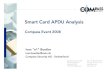 Compass Event08 Smartcard Apdu Analysis but v1.2