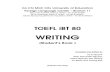 TOEFL iBT 80 - Writing - Student's Book