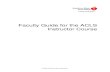 Faculty Guide for ACLS Instructor Course [PDF Library]