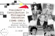 President Contribution in Philippine Education