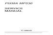 Pixma MP530, Service Manual - Canon