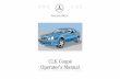 Mercedes-Benz CLK W208 Manual
