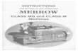 Merrow MG Instructions English