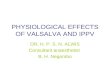 Physiological Effects of Valsalva and Ippv