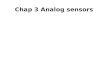 Analog Sensors Intro and Explanation ppt