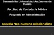 Benemérita Universidad Autónoma de Puebla Facultad de Contaduría Pública Posgrado en Administración 1.