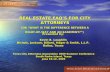 REAL ESTATE FAQS FOR CITY ATTORNEYS (OR WHAT IS THE DIFFERENCE BETWEEN A RIGHT-OF-WAY AND AN EASEMENT?) Presented by: Kevin B. Laughlin Nichols, Jackson,