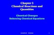 LecturePLUS Timberlake1 Chapter 5 Chemical Reactions and Quantities Chemical Changes Balancing Chemical Equations.