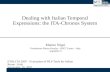 Dealing with Italian Temporal Expressions: the ITA-Chronos System Matteo Negri Fondazione Bruno Kessler - IRST, Trento - Italy negri@itc.it EVALITA 2007.
