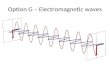 Option G – Electromagnetic waves. Lesson 1 Outline the nature of electromagnetic (EM) waves. Describe the different regions of the electromagnetic spectrum.