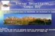 Energy Security in Camps Bay Reliable and uninterrupted power to households and businesses in Camps Bay The threats Immediate and mid term to mitigate.