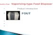 Product Introduction FOUT Worlds First Vaporizing-type Food Disposer.