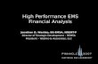 High Performance EMS Financial Analysis Jonathan D. Washko, BS-EMSA, NREMT-P Director of Strategic Development – REMSA President – Washko & Associates,