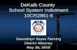DeKalb County School System Indictment 10CR2861-6 Gwendolyn Keyes Fleming District Attorney May 26, 2010.