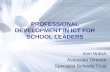 PROFESSIONAL DEVELOPMENT IN ICT FOR SCHOOL LEADERS Ken Walsh Associate Director Specialist Schools Trust.