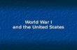 World War I and the United States. Schlieffen Plan.