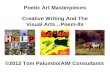 Poetic Art Masterpieces Creative Writing And The Visual Arts…Poem-Its ©2012 Tom Palumbo/AIM Consultants.