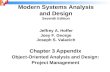 Chapter 3 Appendix Object-Oriented Analysis and Design: Project Management Modern Systems Analysis and Design Seventh Edition Jeffrey A. Hoffer Joey F.