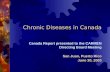 Chronic Diseases in Canada Canada Report presented to the CARMEN Directing Board Meeting San Juan, Puerto Rico June 30, 2003.