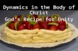 Dynamics in the Body of Christ Gods Recipe for Unity.