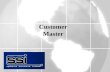 Customer Master. To access the customer master file, select: Customers & Statements Menu # 2 File Maintenance # 20 Customer File.