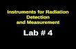 Instruments for Radiation Detection and Measurement Lab # 4.