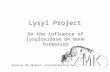 Lysyl Project On the influence of lysyloxidase on bone formation Zentrum für Muskel- und Knochenforschung.