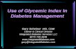 Gary Scheiner MS, CDE Owner & Clinical Director Integrated Diabetes Services LLC (877) 735-3648  gary@integrateddiabetes.com.