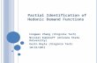 Partial Identification of Hedonic Demand Functions Congwen Zhang (Virginia Tech) Nicolai Kuminoff (Arizona State University) Kevin Boyle (Virginia Tech)