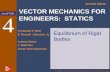 VECTOR MECHANICS FOR ENGINEERS: STATICS Seventh Edition Ferdinand P. Beer E. Russell Johnston, Jr. Lecture Notes: J. Walt Oler Texas Tech University CHAPTER.