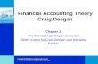 Copyright 2006 McGraw-Hill Australia Pty Ltd PPTs t/a Financial Accounting Theory 2e by Deegan 2-1 Financial Accounting Theory Craig Deegan Chapter 2 The.