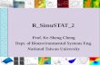 R_SimuSTAT_2 Prof. Ke-Sheng Cheng Dept. of Bioenvironmental Systems Eng. National Taiwan University.