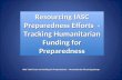 IASC Task Team on Funding for Preparedness – Humanitarian Financing Group Resourcing IASC Preparedness Efforts - Tracking Humanitarian Funding for Preparedness.