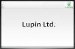 Lupin Final Ppt
