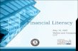 Financial Literacy May 10, 2007 Walker and Company LLP.