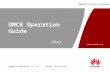 G OMCR Operation Guide 20081201