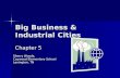 Big Business & Industrial Cities Chapter 5 Sherry Woods, Caywood Elementary School Lexington, TN.
