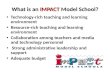 What is an IMPACT Model School? Technology-rich teaching and learning environment Resource-rich teaching and learning environment Collaboration among teachers.
