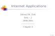 441 Internet Applications Ahmed M. Zeki Sem – 2 2000/2001 ---------------- Chapter 4.