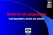 South-South cooperation Evolving realities, drivers and partners May 2004.