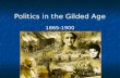 Politics in the Gilded Age 1865-1900. Immigration Anti-foreign/Nativist Movement Anti-foreign/Nativist Movement Know-Nothing Party Know-Nothing Party.