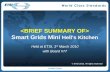 Smart Grids Mini Hells Kitchen Held at ETSI, 3 rd March 2010 with Board #77 © ETSI 2010. All rights reserved ETSI/B77(10)46.