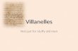 Villanelles Not just for stuffy old men. History Started as ballad, songs Translated villanelle means country song Known as a French form of poetry but.