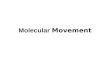 Molecular Movement. Diffusion Movement of molecules from an area of high concentration to an area of low concentration Molecules never stop moving Molecules.