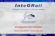 INTElligent inteGration of RAILway systems Research Connection 2009 – Prague, 7/8 May 20091 Introduction into InteGRail Danuše Marusičová – České dráhy,