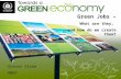 Green Jobs – What are they, and how do we create them? Steven Stone UNEP.