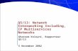 Q5/13: Network Interworking Including, IP Multiservices Networks Ghassem Koleyni, Rapporteur Q5/13 5 November 2002.